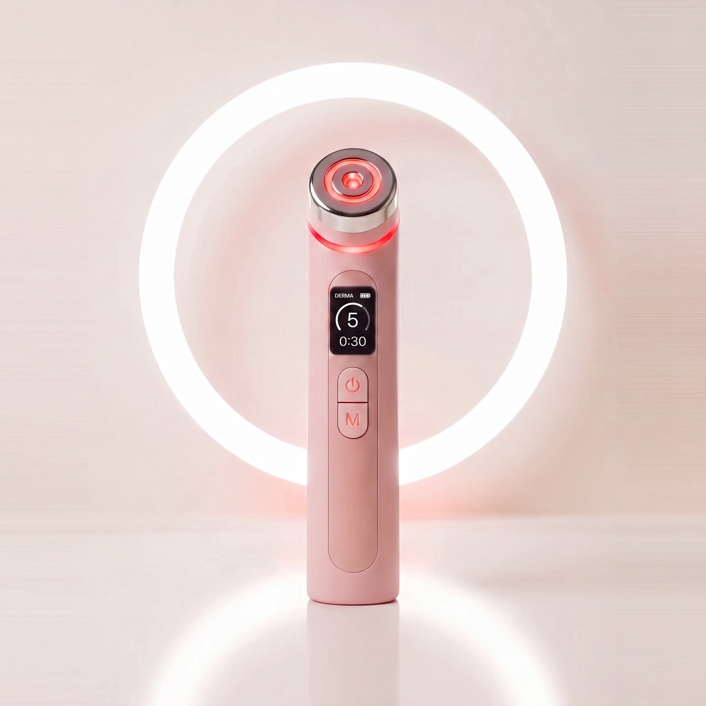 GlowBoost V2 glow-device met rode lichtgloed