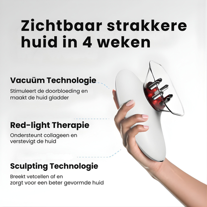DermaSculpt design en knoppen – 3-in-1 anti-cellulite apparaat – ElleCera