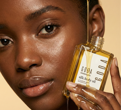 Gold Silk Body Oil resultaat – stralende en gehydrateerde huid – ElleCera
