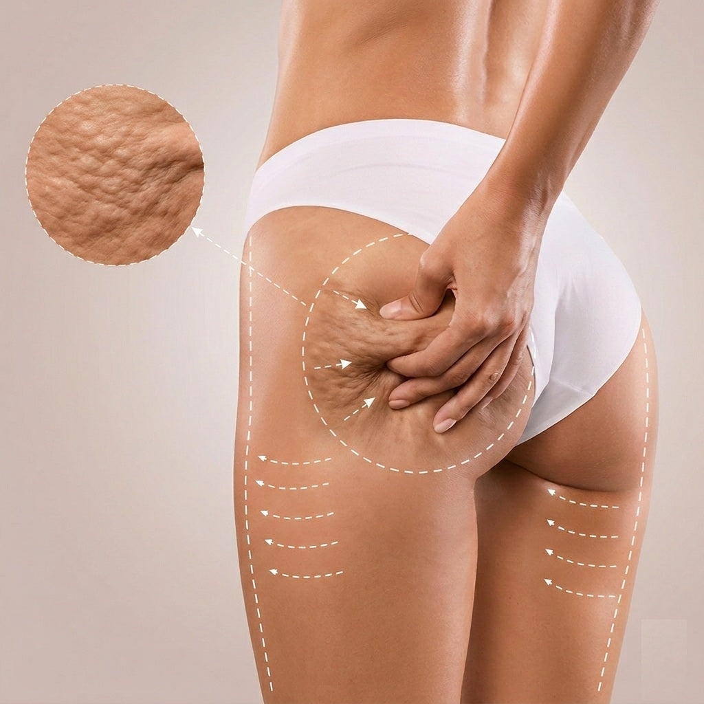 CelluLift cupping massage billen – minder cellulite zichtbaar resultaat – ElleCera