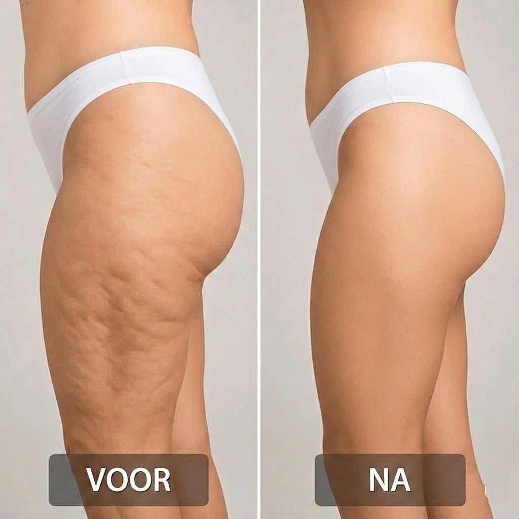 CelluLift cupping voor en na – minder cellulite dijen thuis – ElleCera