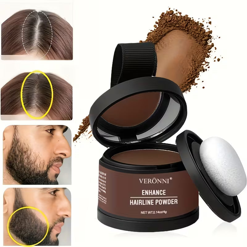 HairLine Perfect Poeder donkere tint – haarlijn poeder voor donker haar – ElleCera
