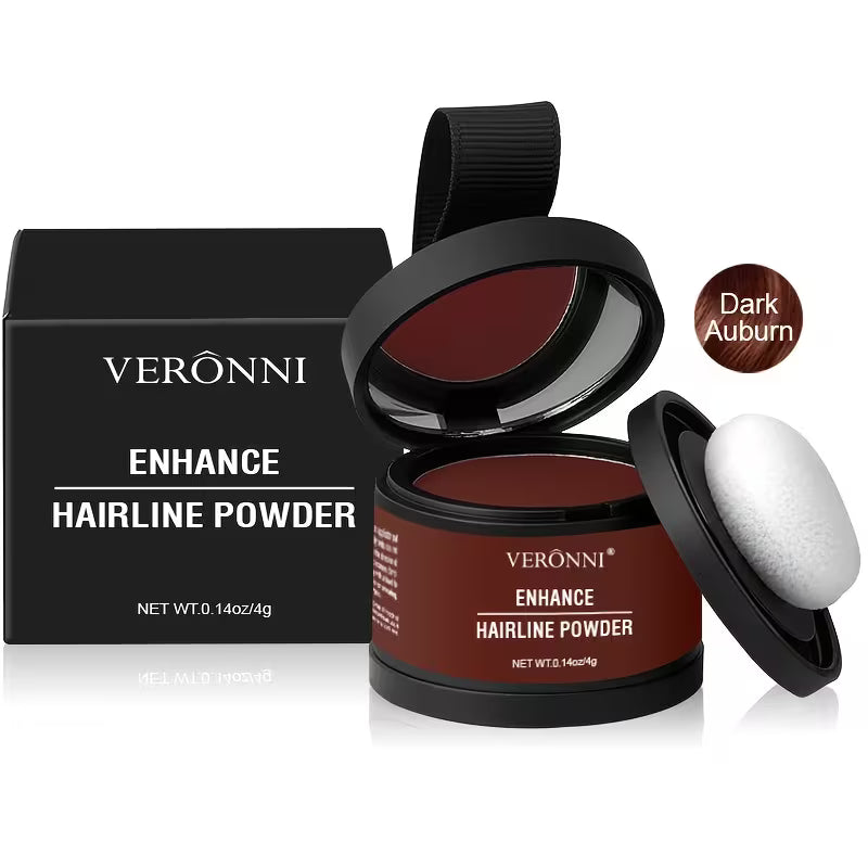 HairLine Perfect Poeder grijze tint – haarlijn bijwerken donker rood haar – ElleCera