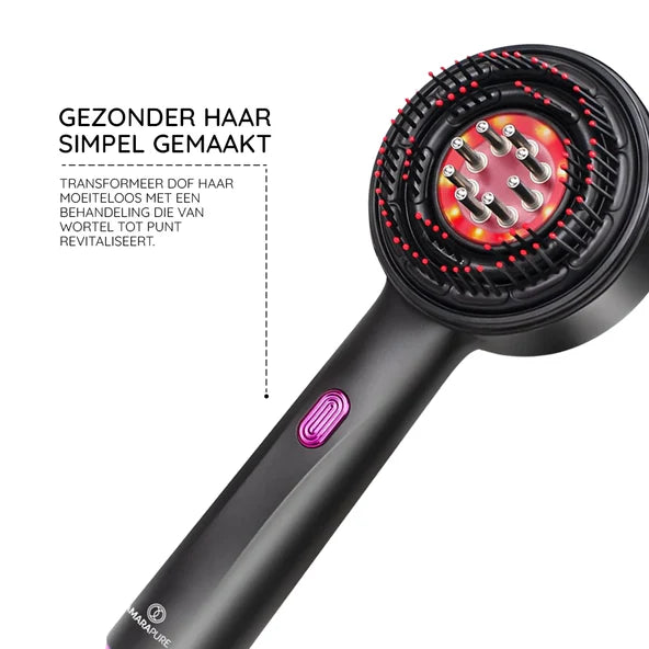 3-in-1 elektrische tool borstel detail – hoofdhuid stimulatie en verzorging – ElleCera