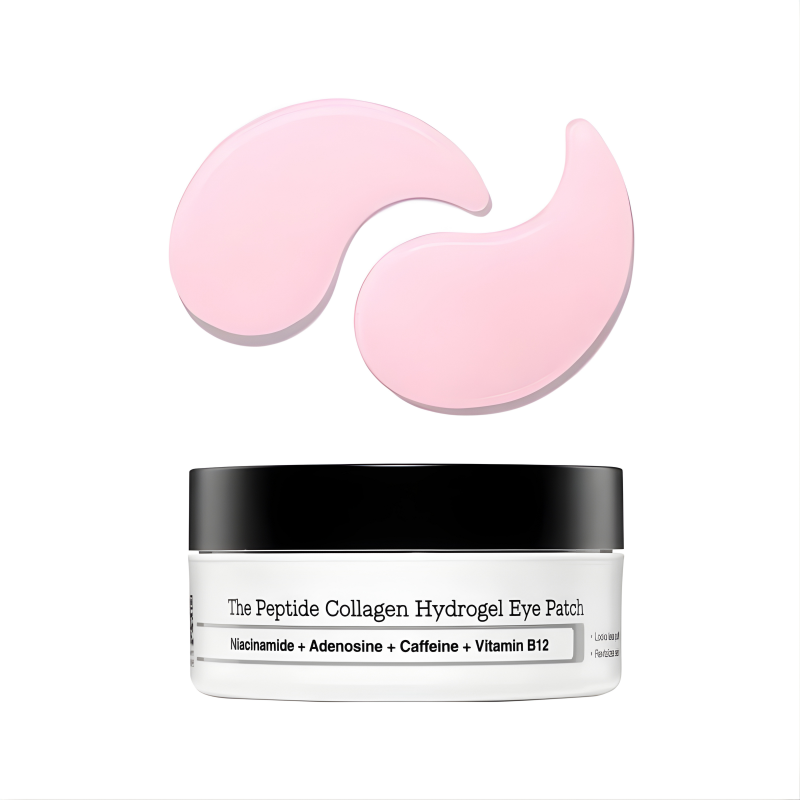HydroGel Collagen Eye Patches verpakking – collageen oogpatches tegen wallen – ElleCera
