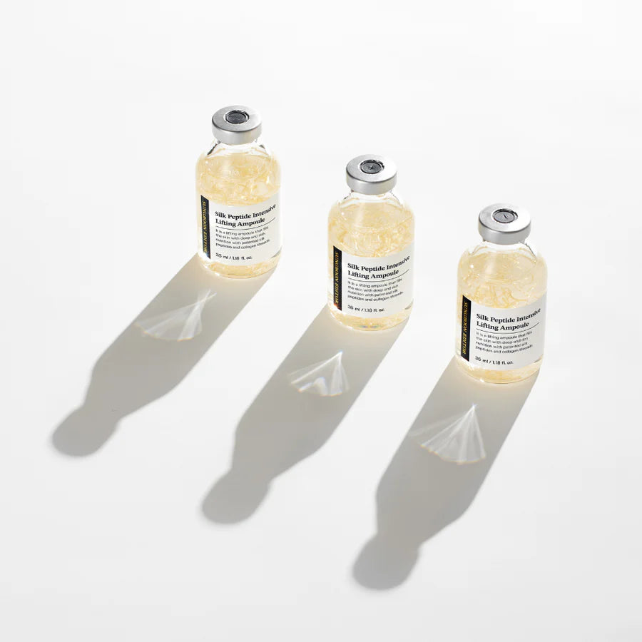 SilkPeptide Ampoule applicator detail – precisie serum toediening gezicht – ElleCera