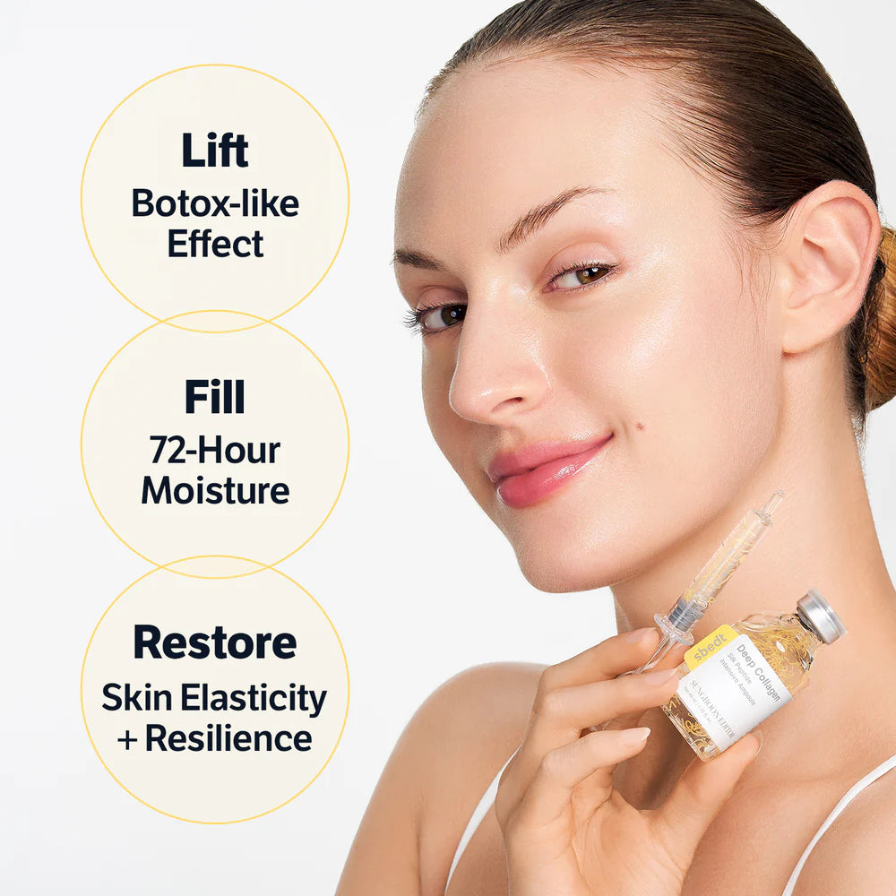 SilkPeptide Ampoule ingrediënten – deep collageen en peptiden formule – ElleCera